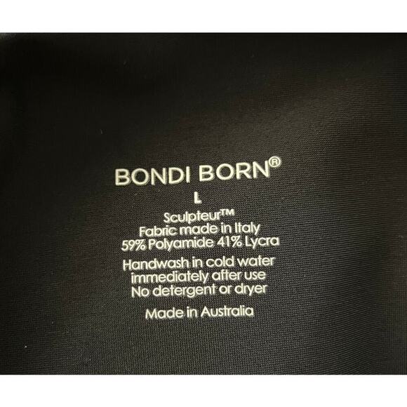 BONDI BORN Faith High Waist Bikini Bottoms Size Large - Picture 4 of 6